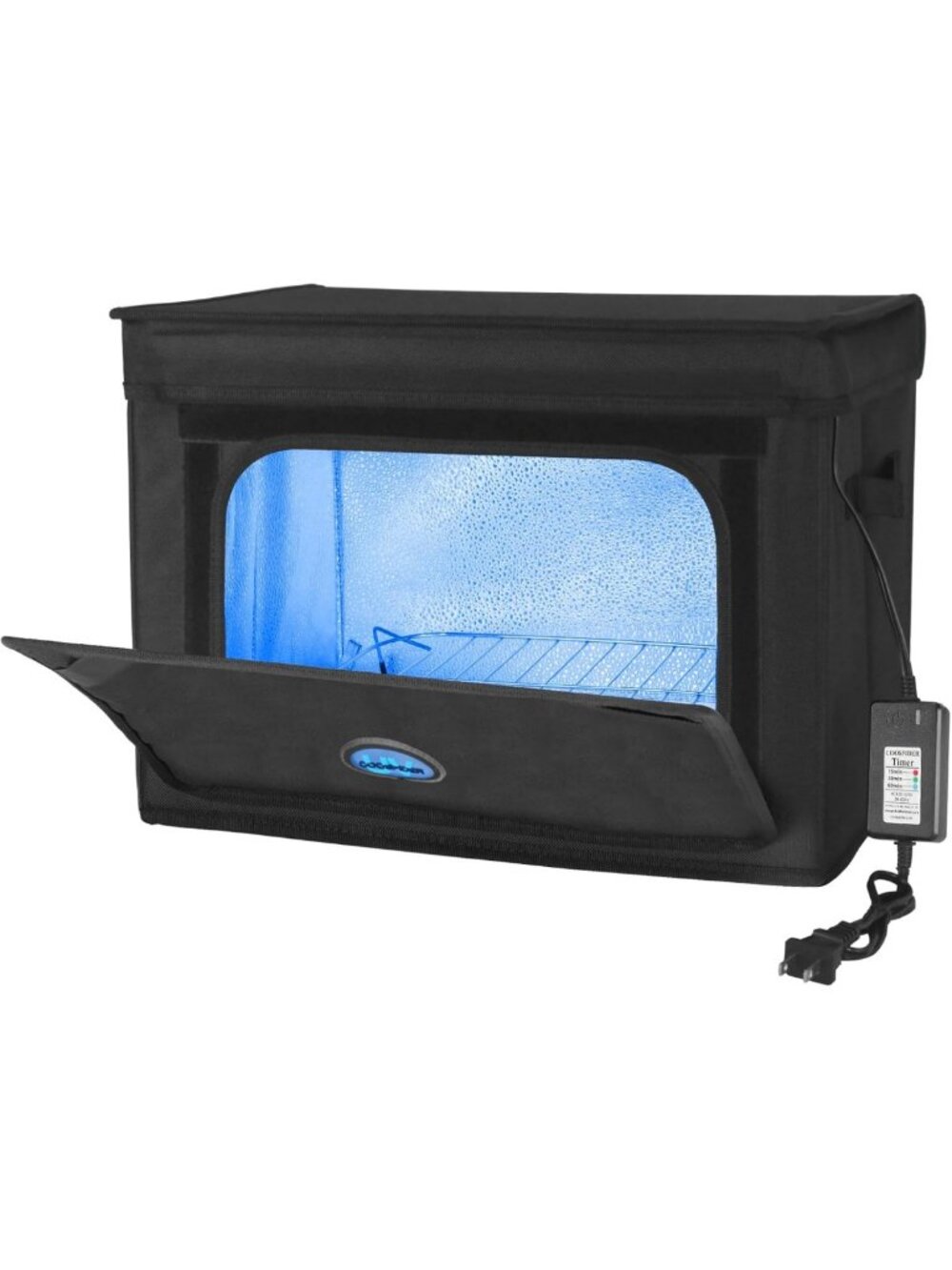 Large UVC Sanitizer Box with Ozone, Foldable Cleaner Bag & Timer for Shoes